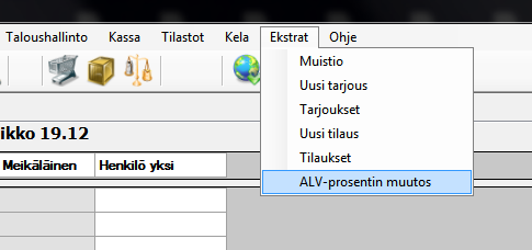 alv pros valikko