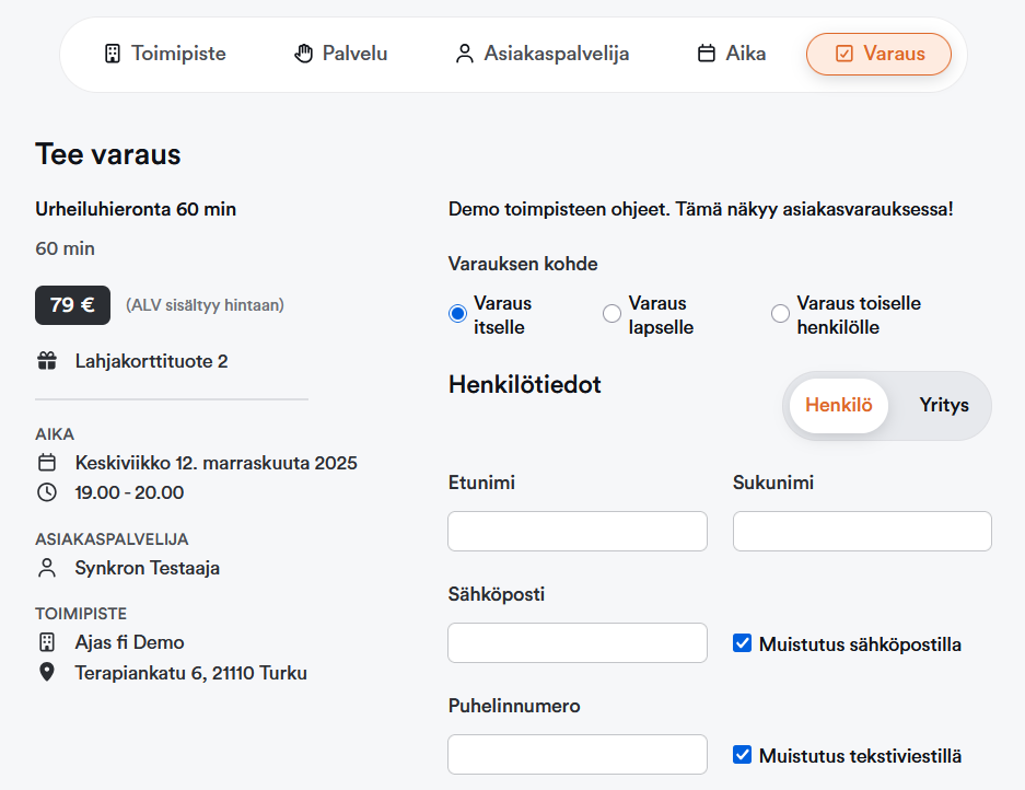 Nettivaraus 5 tuki päättyy pian ja käyttäjät ohjataan Nettivaraus 6-versioon 2 kuva 2