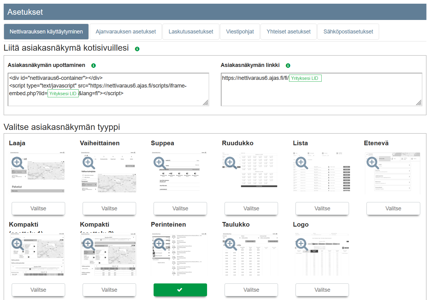 Nettivaraus 5 tuki päättyy pian ja käyttäjät ohjataan Nettivaraus 6-versioon 1 nv6 kayttoonotto