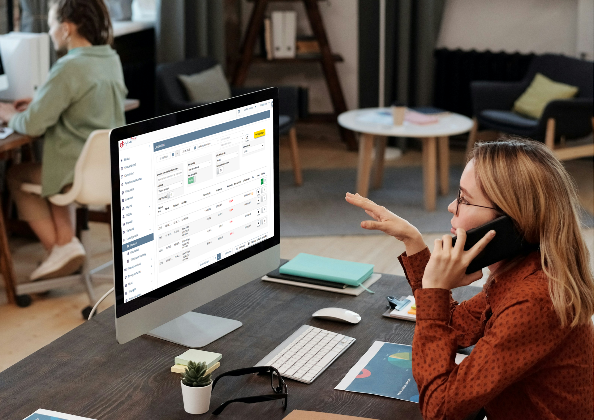 Asiakaspalvelu tilannekuva Ajas