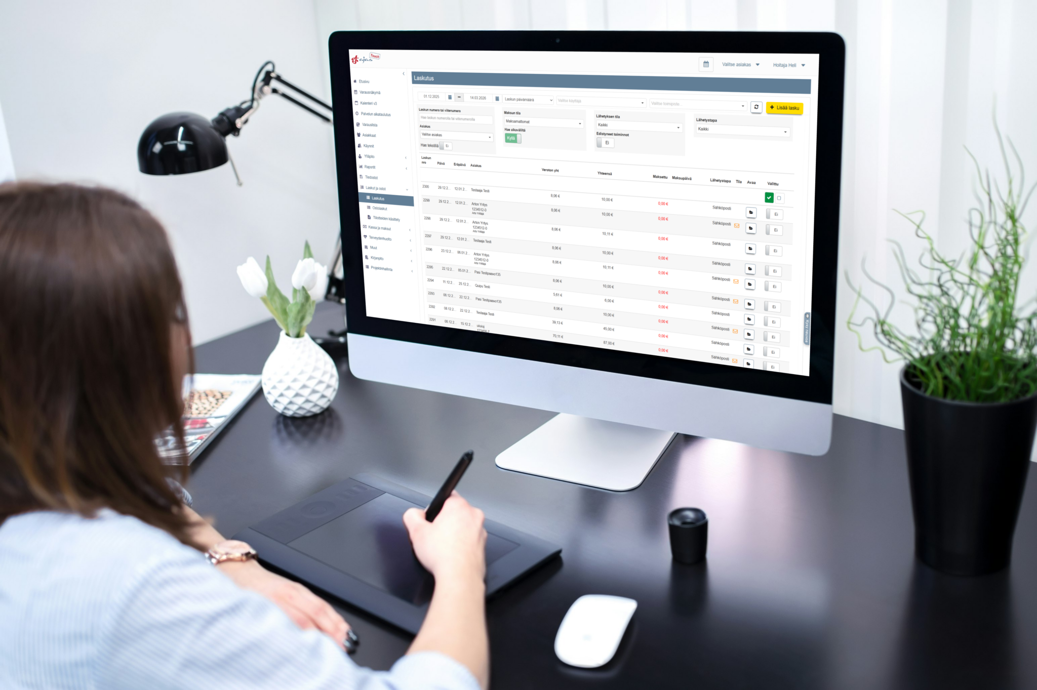 touch reskontra esimerkki